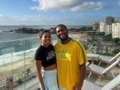 I met my partner while on a solo trip in Europe. Now we're traveling the world together and navigating a long