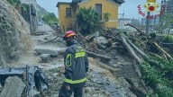 Italy smashed by brutal floods turning railway lines into rivers & submerging villages as choppers rescue trapped locals