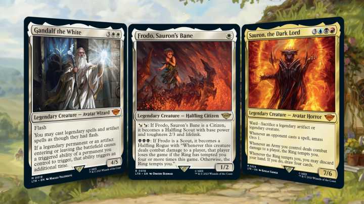 MTG just teased a new Lord of the Rings crossover set