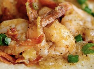 Authentic Southern shrimp and grits