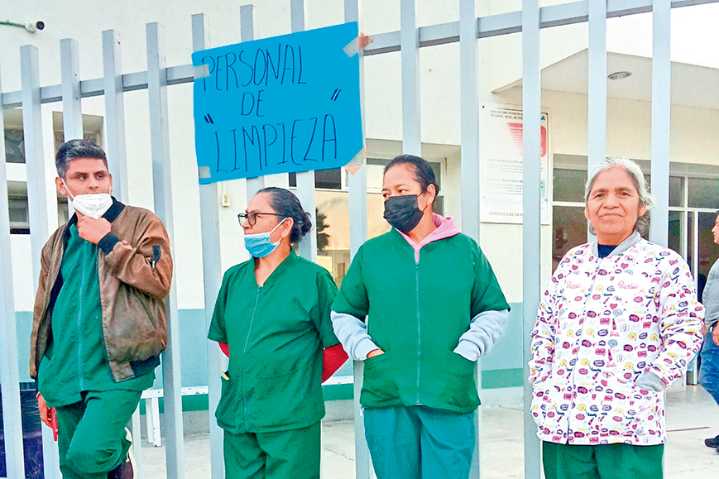 Manifestación fue en contra de la empresa