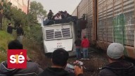 Detienen al chofer del autobús arrollado por un tren en Atlacomulco