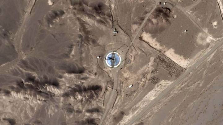 Iran has likely carried out an undeclared missile test, satellite photos analyzed by the AP show