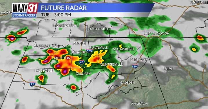 Rain and dreary conditions today