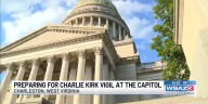 Preparing for Charlie Kirk vigil at the W.Va. Capitol