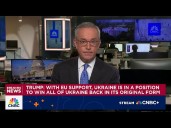 Trump: Ukraine is in a position to fight and win all of Ukraine back, with EU support