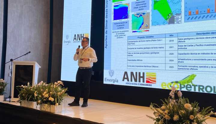 Dimar fortalece proyectos costa afuera y de energías limpias en Colombia