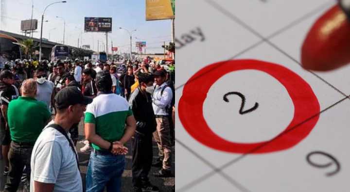 ¿Confirman feriado o día no laborable este 2 de octubre por el paro de transportistas? Esto señala El Peruano