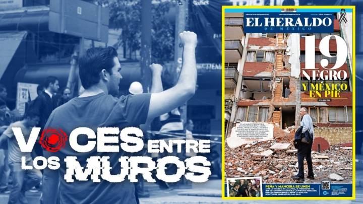 Así informó El Heraldo de México el terremoto del 19 de septiembre de 2017