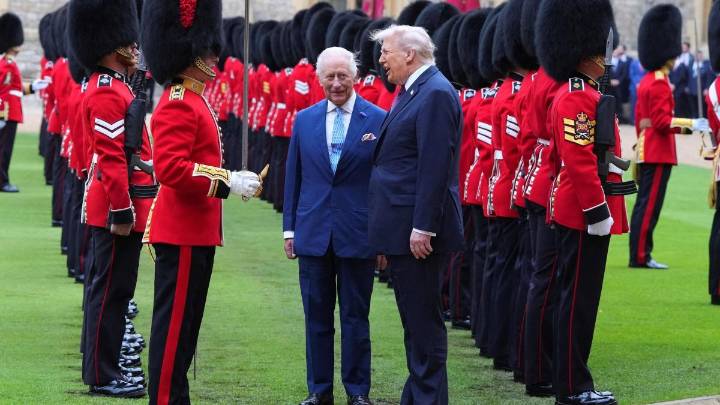 Trump en Windsor, celebraciones en México, Pisa y más imágenes del día