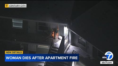 Woman dies after suffering serious burns in Century City apartment fire; police call circumstances 'suspicious'