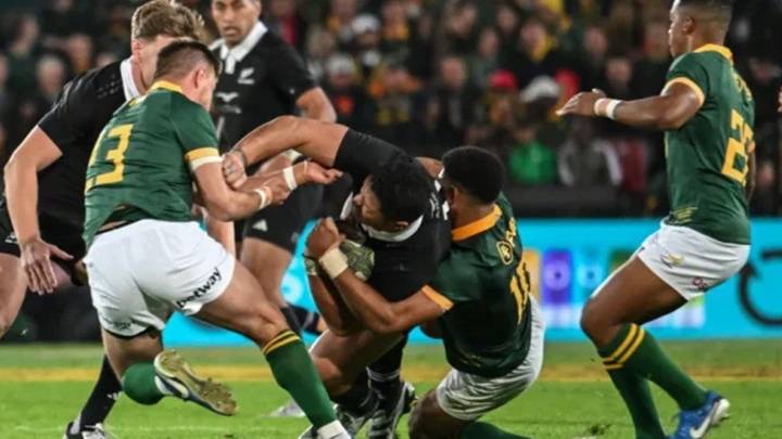 Contundente triunfo de los All Blacks ante los Sprinboks en el Ruby Championship