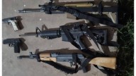 Marina detiene a 4 hombres armados con drogas y arsenal en Navolato