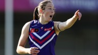 AFLW: Fremantle Dockers spearhead Aine Tighe inching closer to return from ACL injury