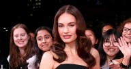 Lily James Premieres New Bumble Dating App Movie ‘Swiped’ at TIFF 2025 | 2025 Toronto International Film Festival, Aidan Laprete, Ben Schnetzer, Gala Gordon, Grace Van Patten, Ian Colletti, Jackson Wh