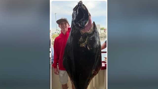 New Hampshire teen hooks potential record