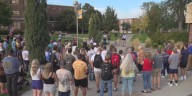 ‘He changed my life:’ Kearney community mourns death of Charlie Kirk during candlelight vigil