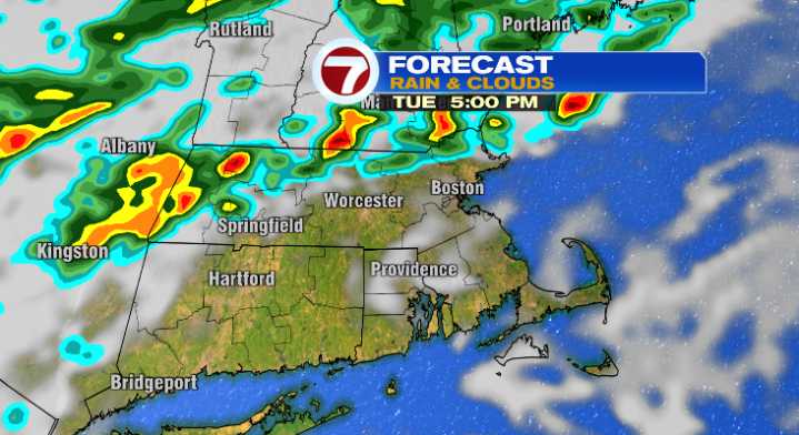 Showers, humidity return to Massachusetts this week