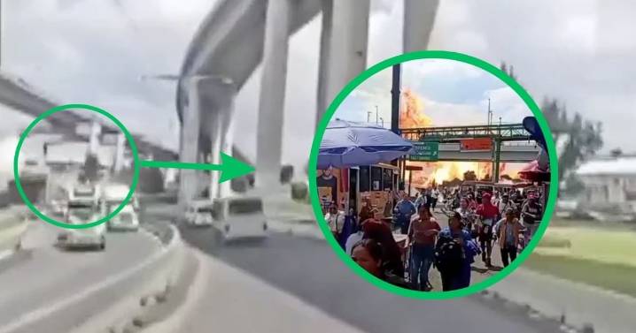 Así fue la explosión en Iztapalapa; momento exacto en que estalló pipa de gas en La Concordia
