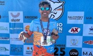 Haro y Hueche en la cima del podio de los 15K