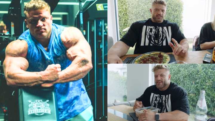 Urs Kalecinski Shares Full Day of Eating Just Days from Open Debut at 2025 ProMuscle Italy Pro