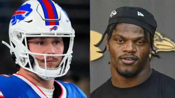 Josh Allen Warns Bills Locker Room Against Lamar Jackson After Multiple Blows to Buffalo’s Defense Bills QB Josh Allen pumps his teammates before the season opener against Lamar Jackson while struggli