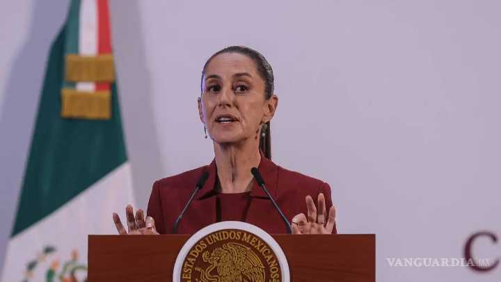 Resalta Sheinbaum hospitales, obras hídricas en Coahuila y arranque del tren Saltillo