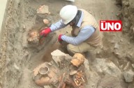 Cálidda descubre cementerio prehispánico con restos de más de mil años en Surco