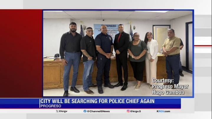 Progreso renewing search for police chief