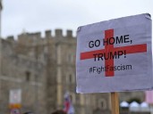 Trump’s second state visit to U.K. met with protests and arrests