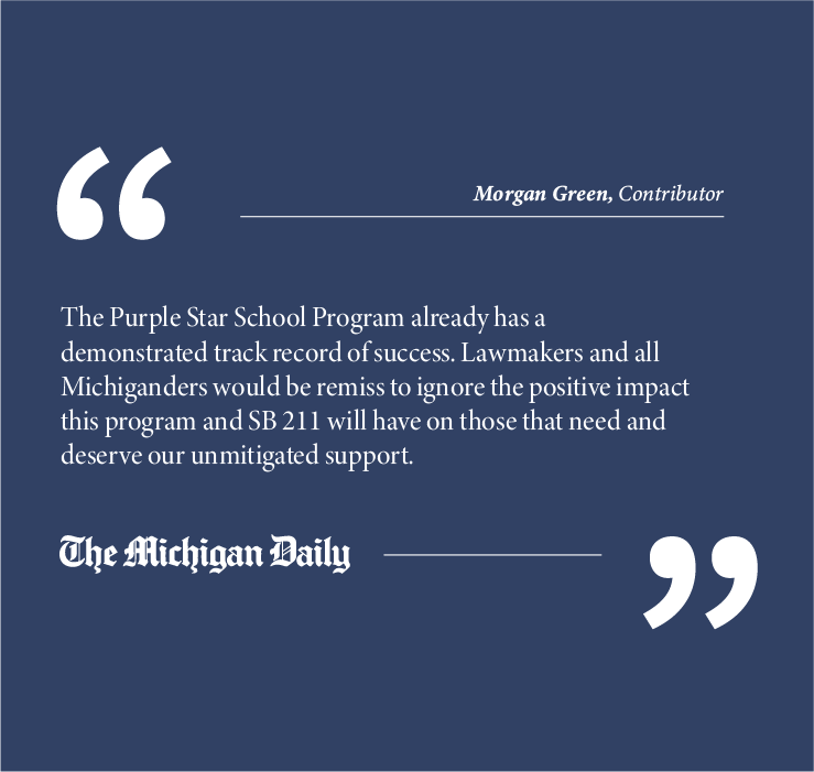 My dad was deployed and I was all alone at school: Why Michigan must pass SB 211