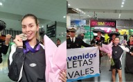 Alegna González vuelve a México; asegura que buscará el podio en Los Ángeles 2028