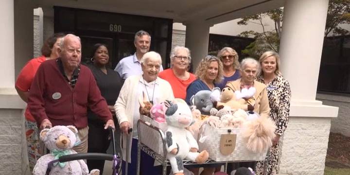 Seniors donate teddy bears to ECU children’s hospital