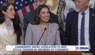 AOC Fist Bumps GOP Rep. Burchett At Bipartisan Presser For Stock Trading Ban