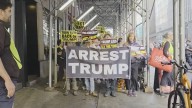 Protesters push back against Trump outside U.N.