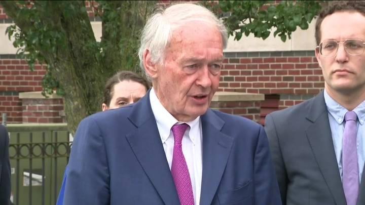 Senator Ed Markey addresses vaccine availability in Massachusetts