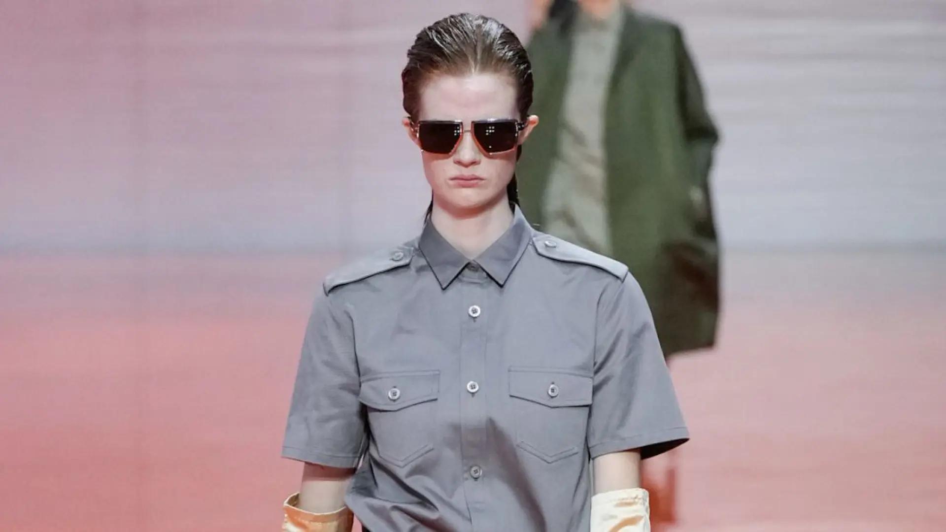 Nieves Boucher, la modelo aragonesa de solo 21 años que ha debutado para Prada en la Fashion Week de Milán
