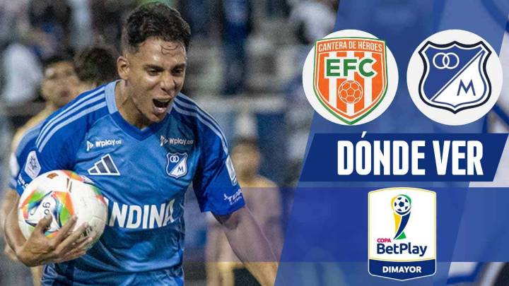 Dónde ver HOY Millonarios vs Envigado: hora, canal TV y ONLINE, Copa BetPlay 2025