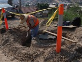 Por fin instalan red de drenaje a la colonia Ejido Rojo Gómez