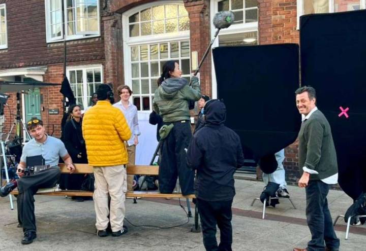 Film crews spotted in Faversham town centre