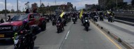 Paro de motociclistas y conductores en Bogotá
