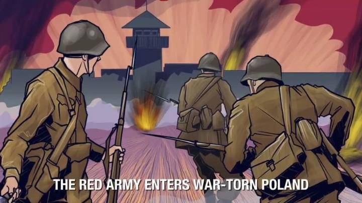 Vídeo del gobierno polaco acusando a Rusia de ser una iniciadora de la II Guerra Mundial.