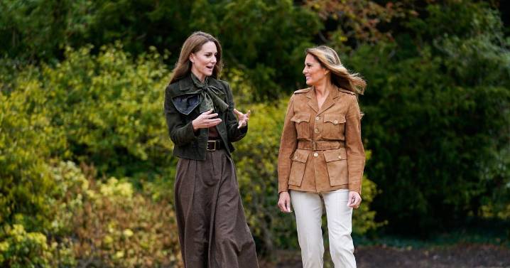 Kate Middleton's body language shows 'reverence' to Melania Trump at Windsor Castle