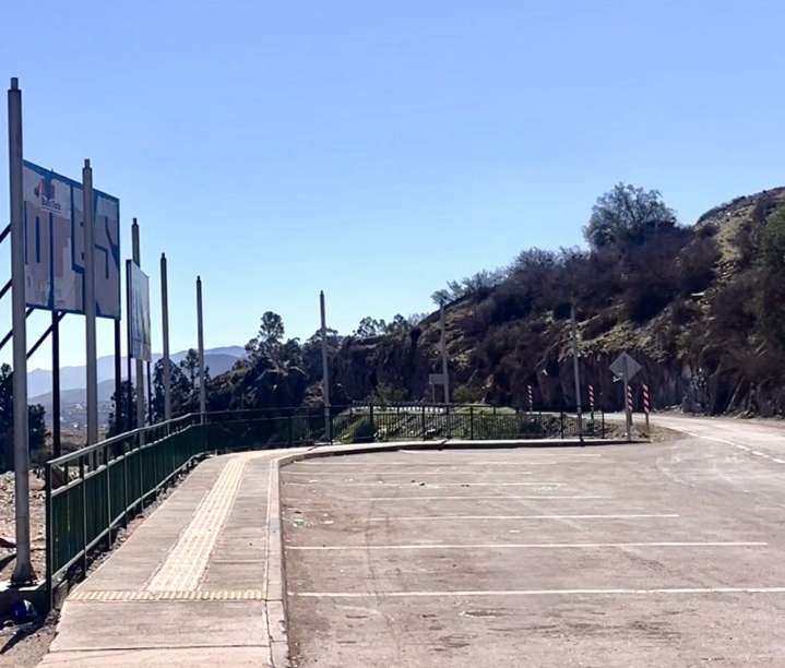 MOP Atacama lamenta hechos de vandalismo en mirador turístico del sector El Jilguero, Vallenar