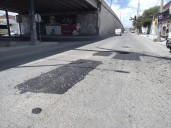 En las últimas semanas han intervenido al menos 600 metros con bacheo emergente: SGS