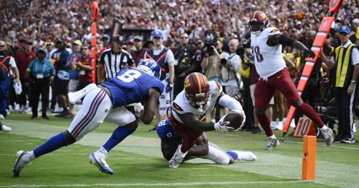 Showing off new stuff: Defense shines, Samuel scores in Commanders debut to top Giants
