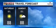 Sunshine & warm temps cruise through Friday