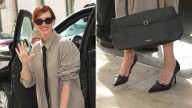 Julia Roberts Balances Menswear Ease With Jimmy Choo Pumps in NYC