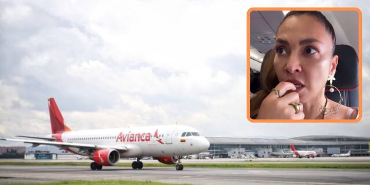 Katherine Porto era una de las ocupantes del vuelo con rumbo a Bogotá que fue detenido por riesgo de explosivos: así contó el suceso
