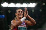 Athletics-Allman finally gets world discus gold